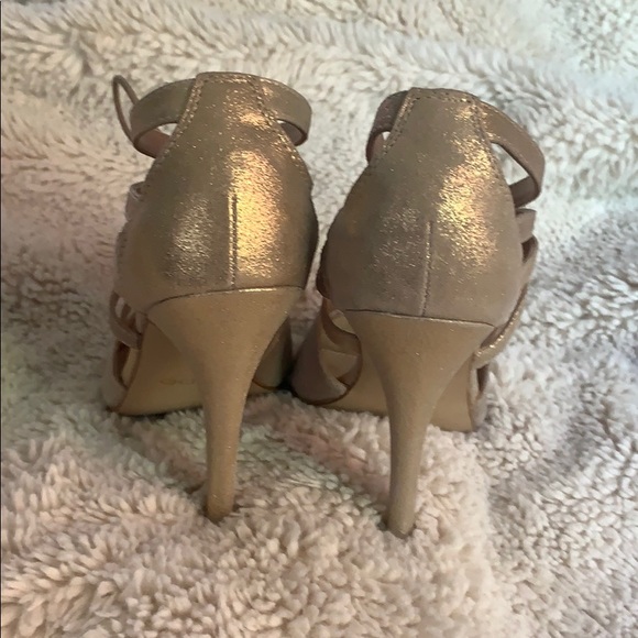 Aldo open toe tie in front heels size 7.5 - Picture 5 of 5